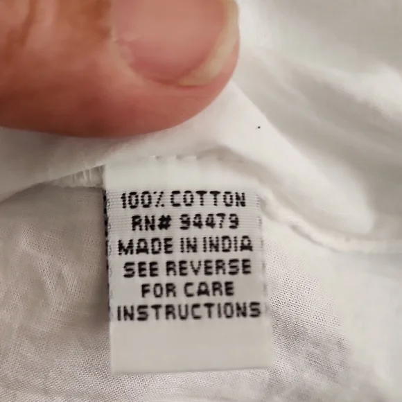 Me 2 Magic Anthropologie Blue & White Embroidered Boho Mini Dress XL Cottagecore - Picture 6 of 8